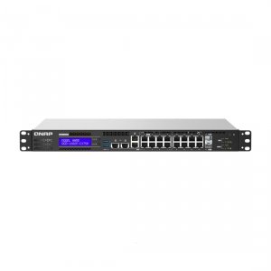 Switch zarządzalny QNAP QGD-1602P-C3758-16G NAS, ADRA, PoE++, 8x 2,5 GbE, 8x 1GbE, 2x SFP+