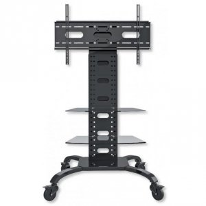 Stojak mobilny Techly 32&quot;-70&quot;, 40kg 2xpółka