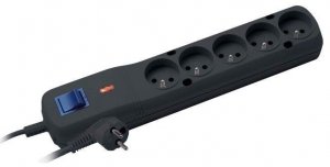 Listwa zasilająca Lestar LV-530W 5W 1,5m czarna