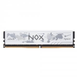 Pamięć DDR5 Apacer NOX 32GB (2x16GB) 6200MHz CL40 1,35V Biała XMP
