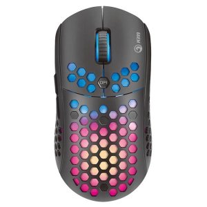 OUTLET: Mysz przewodowa Marvo M399 RGB Programowalna,  wzór plastra - USZ OPAK
