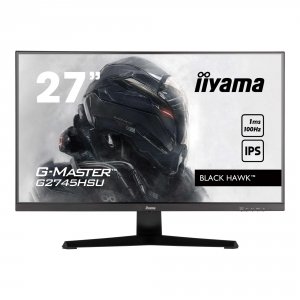 Monitor iiyama 27&quot; G-MASTER G2745HSU-B2 BLACK HAWK IPS FHD 100Hz HDMI DP HUB głośniki