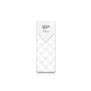 Pendrive Silicon Power 64GB USB 2.0 Ultima U03 Diamond Cut LUX White