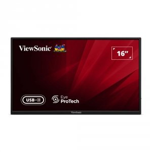 Monitor ViewSonic 16&quot; VA1650 IPS FHD 60Hz HDMI 2xUSB-C głośniki