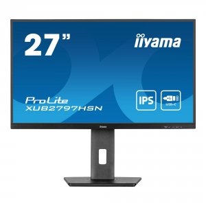 Monitor iiyama 27&quot; ProLite XUB2797HSN-B1 IPS 100Hz HDMI DP 4xUSB-A USB-C RJ-45 głośniki