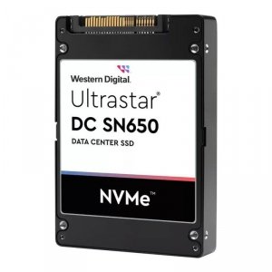 Dysk SSD Western Digital Ultrastar DC SN650 7,68TB U.3 2,5&quot; 15mm NVMe (6500/1900 MB/s) ISE 1/DWPD WUS5EA176ESP5E3