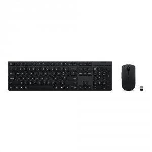 Zestaw klawiatura + mysz Lenovo Professional Wireless Rechargeable Combo czarny