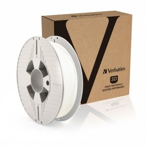 Filament do drukarek 3D Verbatim DURABIO 1,75 mm 0.5 kg biały