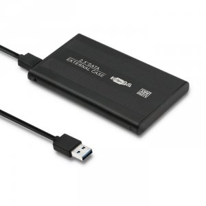 Obudowa Qoltec na dysk HDD/SSD 2.5&quot; SATA3 | USB 3.0 | Czarna