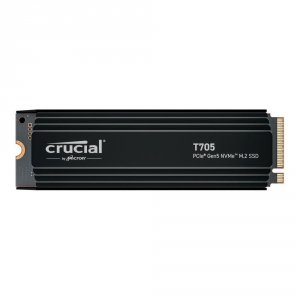 Dysk SSD Crucial T705 1TB M.2 PCIe 5.0 x4 NVMe 2.0 2280 (13600/10200MB/s) z radiatorem