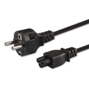 Kabel zasilający Savio CL-81 do notebooka &quot;koniczynka&quot; 1,8m