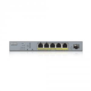 Switch zarządzalny Zyxel GS1350-6HP 5x10/100/1000 1xSFP PoE RJ45