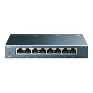 OUTLET: Switch niezarządzalny TP-Link TL-SG108 V9 8x10/100/1000Mb - USZ OPAK