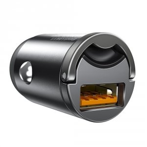 Ładowarka samochodowa Baseus Tiny Star Mini VCHXXU VCHX-A0G 30W  z gniazdem USB Quick Charge 3.0