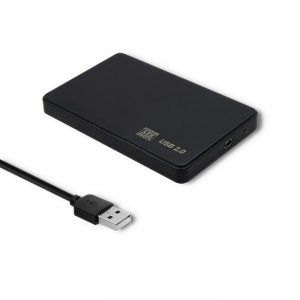 Obudowa Qoltec na dysk HDD/SSD 2.5&quot; SATA3 | USB 2.0 | Czarna