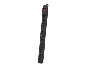 Listwa zasilająca Armac Multi M12 Rack 19&quot; 5m 12x PL, montaż pionowy, czarna