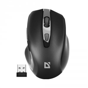 Mysz bezprzewodowa Defender PRIME MB-053 optyczna bezklikowa silent 1600dpi czarna