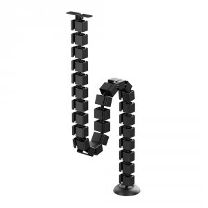 Organizer kabli i przewodów Neomounts ADS06-130BL Czarny