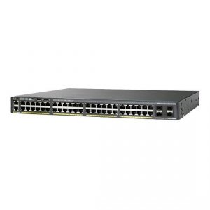 Switch zarządzalny Cisco Catalyst 2960-X 48 GigE, PoE 740W, 4 x 1G SFP, LAN Base