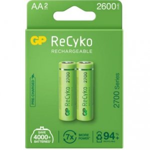 Akumulatorki AA / R6 GP ReCyko 2700 Series Ni-MH 2600mAh blister 2 sztuki
