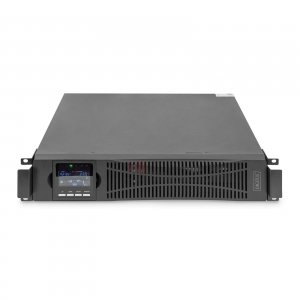 Zasilacz awaryjny UPS DIGITUS Online Rack 19&quot; 6000VA/6kW, 2U, USB, RS232, bez baterii (moduł baterii DN-170108)