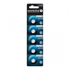 Bateria litowa mini everActive CR1220 - blister 5 sztuk