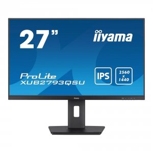 Monitor iiyama 27&quot; ProLite XUB2793QSU-B7 IPS QHD 100Hz HDMI DP HUB głośniki
