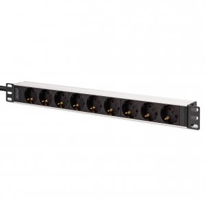 Listwa zasilająca DIGITUS PDU Rack 19&quot;, 9 gniazd Schuko
