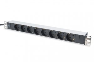 Listwa zasilająca DIGITUS 19&quot; 1U  8 gniazd 16A 2m