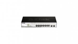 Switch zarządzalny D-Link DGS-1210-08P 8x1000 Mbps Gigabit PoE 2x SFP