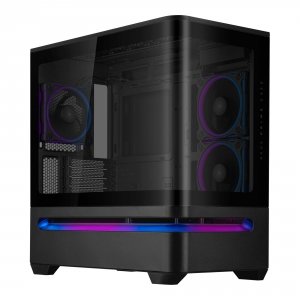 OUTLET: Obudowa Asus PRIME AP202 TG ARGB BLACK mATX z oknem bez zasilacza - USZ OPAK