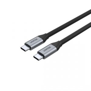 OUTLET: Kabel USB-C Unitek C14082ABK 4K 60Hz, 20V/5A, 10Gbps, 1m, M/M - OTW OPAK