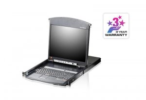 Konsola LCD 17&quot; KVM ATEN KL1516AIM (KL1516AIM-AXA-AG) Dual Rail 16-port. kat.5 over IP