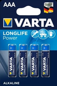 Baterie VARTA High Energy, Micro LR03/AAA - 4 szt