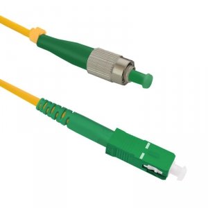 Patchcord Światłowodowy Qoltec FC/APC-SC/APC SM 9/125 G652D 15m