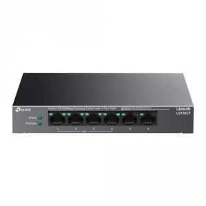 OUTLET: Switch niezarządzalny TP-Link LS106LP 6x100 4x PoE+ 41W - OTW OPAK