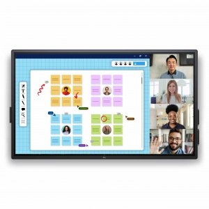 Monitor Dell 75&quot; Pro 75 Plus 4K P7525QT (210-BQZX) IPS 60Hz 2xHDMI DP 8xUSB RJ-45 RS232 głośniki