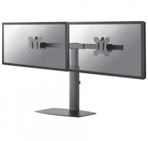 Uchwyt biurkowy na dwa monitory 27&quot; Neomounts FPMA-D865DBLACK 12 kg czarny max VESA 100x100
