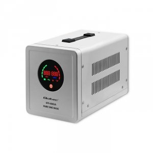 Zasilacz awaryjny Qoltec UPS 800VA/560W | Przetwornica 12/230V z AVR