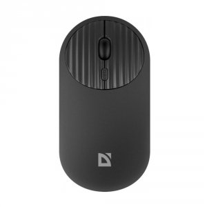 Mysz bezprzewodowa Defender NovaPro MM-316 optyczna 1600dpi 2.4 GHz + Bluetooth czarna AKUMULATOR bezklikowa silent