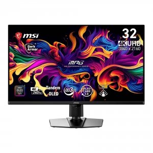 Monitor MSI 31,5" MPG 322UR QD-OLED X24 4K UHD 240Hz 2xHDMI DP HUB