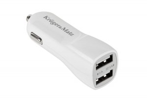 Ładowarka samochodowa Kruger&amp;Matz KM0018 dual USB 2,1A