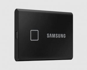 Dysk SSD zewnętrzny Samsung T7 Portable Touch 500GB (1050/1000 MB/s) USB 3.1 Black