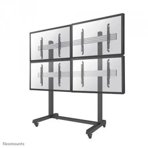Stojak podłogowy na dwa ekrany Neomounts PRO NMPRO-M21 32&quot;-55&quot; max 30 kg max VESA 600x400 Czarny