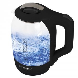 Czajnik elektryczny Esperanza Yukon EKK025K 1,7 l czarny - POSERWI