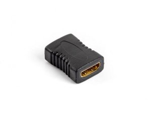 Adapter Lanberg AD-0018-BK HDMI-A (F) -&gt; HDMI-A (F) beczka czarny