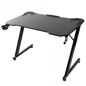 Biurko gamingowe NanoRS RS120 czarne 50kg max, wysokość 750mm