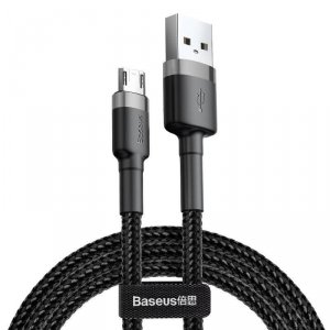 Kabel przewód USB - micro USB 200cm Baseus CAMKLF-CG1 Quick Charge 1.5A z obsługą szybkiego ładowania