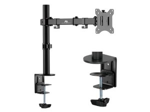 Uchwyt biurkowy do monitora Maclean MC-883 17-32&quot; 8kg VESA 75x75, 100x100 podwójne ramię