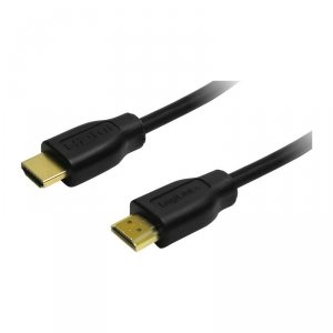 OUTLET: Kabel HDMI LogiLink CH0076 v1.4 GOLD, 0,2m - OTW OPAK